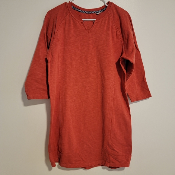 Orvis Dresses & Skirts - Orvis 100% Cotton 3/4 Sleeve Dress Medium